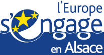 Logo l'Europe s'engage en alsace