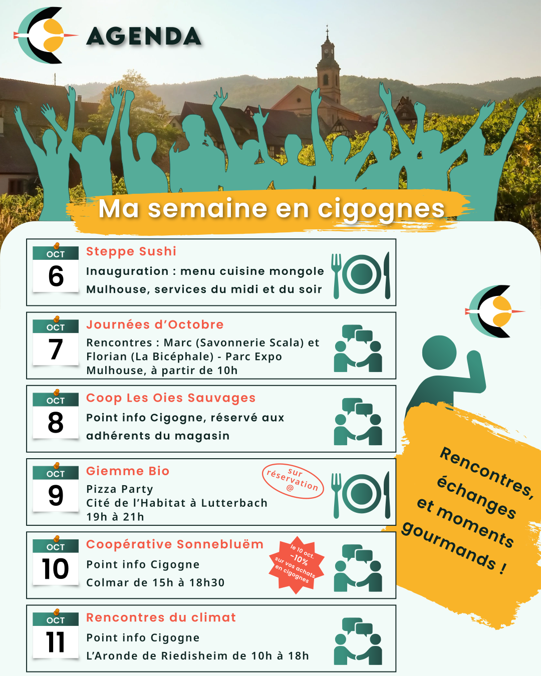 Agenda Semaine nationale des monnaies locales